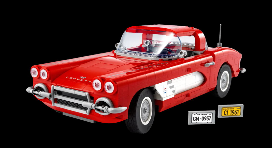 Lego prinesie model Corvette z roku 1961 Obrázok 1