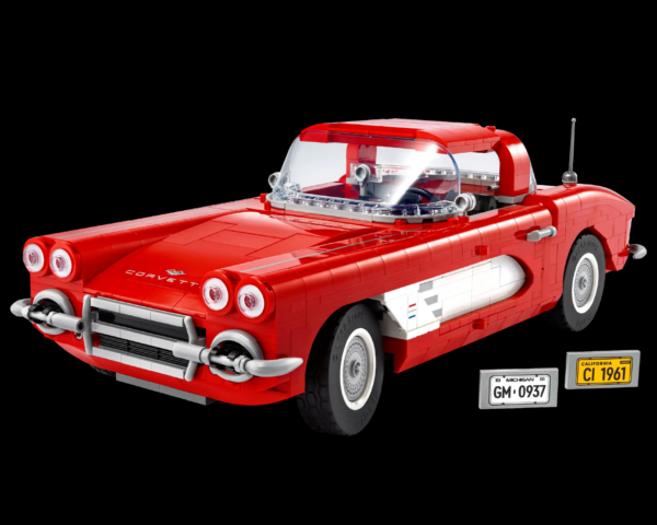 Lego prinesie model Corvette z roku 1961