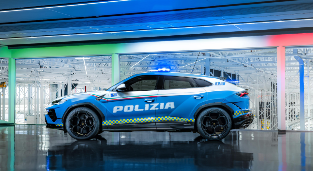 Lamborghini Urus pre talianskych policajtov Obrázok 1