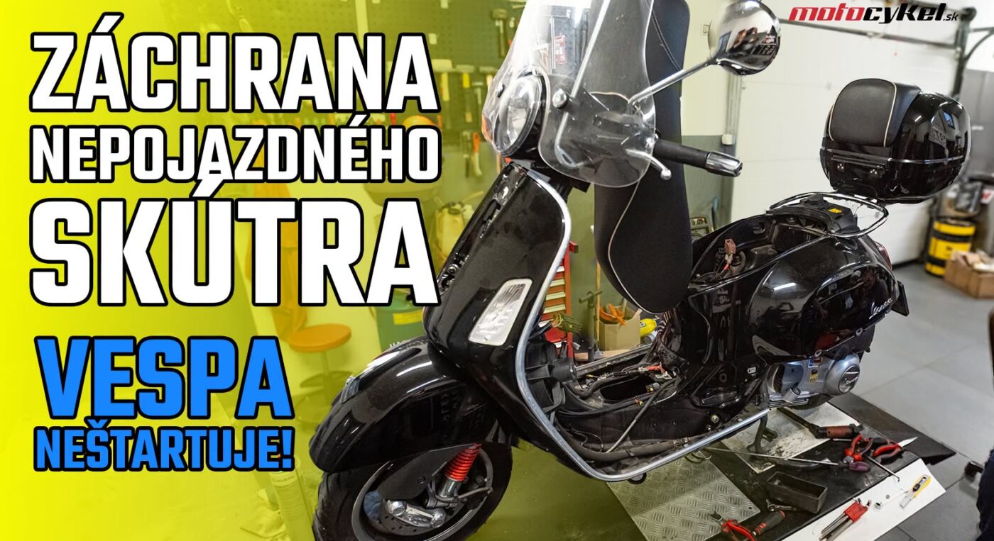 Vespa od @motocykel.sk v rukách CARERA Beautycar Obrázok 2